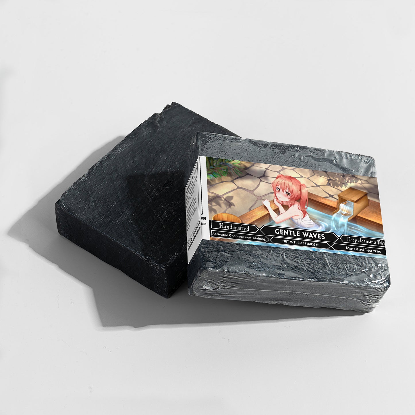 AdmiralTrina - Gentle Waves Charcoal Soap