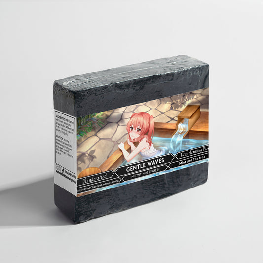 AdmiralTrina - Gentle Waves Charcoal Soap