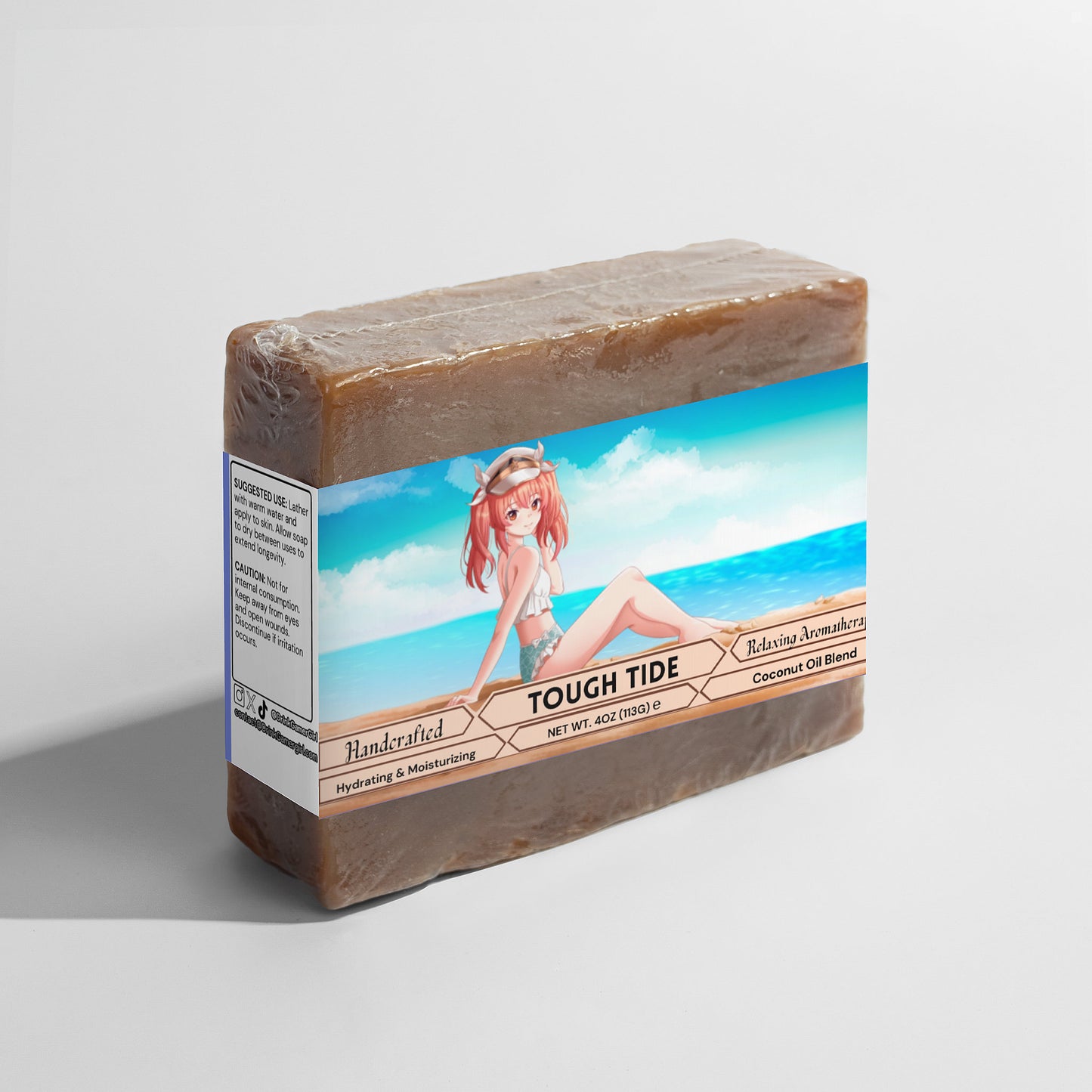 AdmiralTrina - Tough Tide Coconut Beach Soap