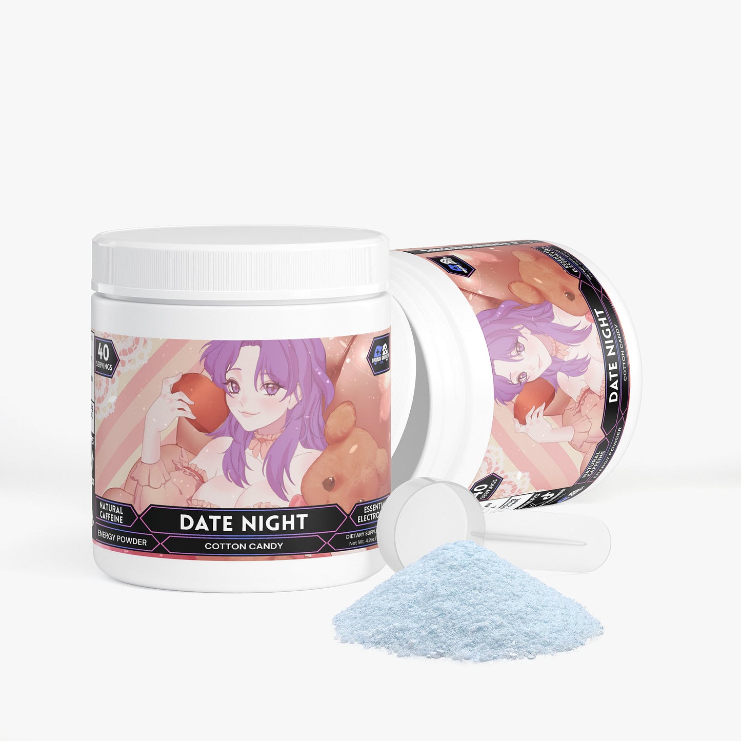 Angelica - Date Night Energy Powder (Cotton Candy)