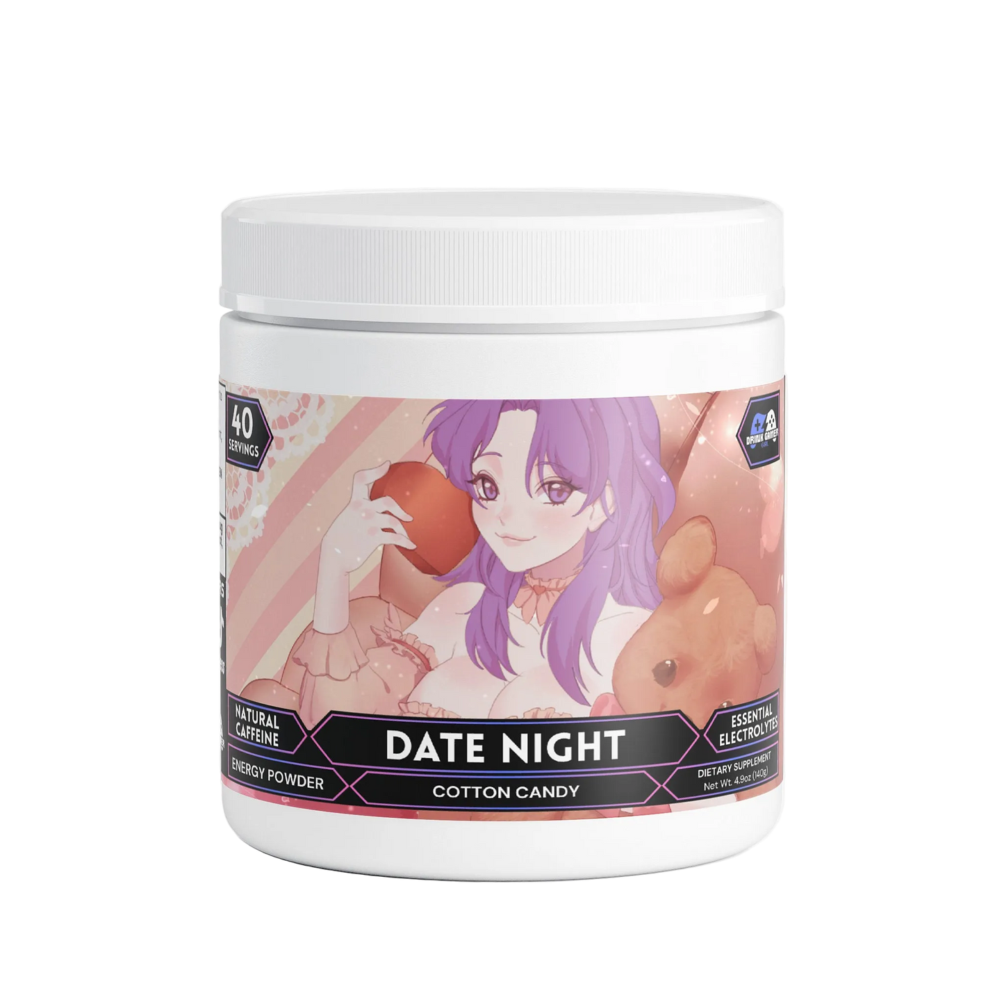 Angelica - Date Night Energy Powder (Cotton Candy)