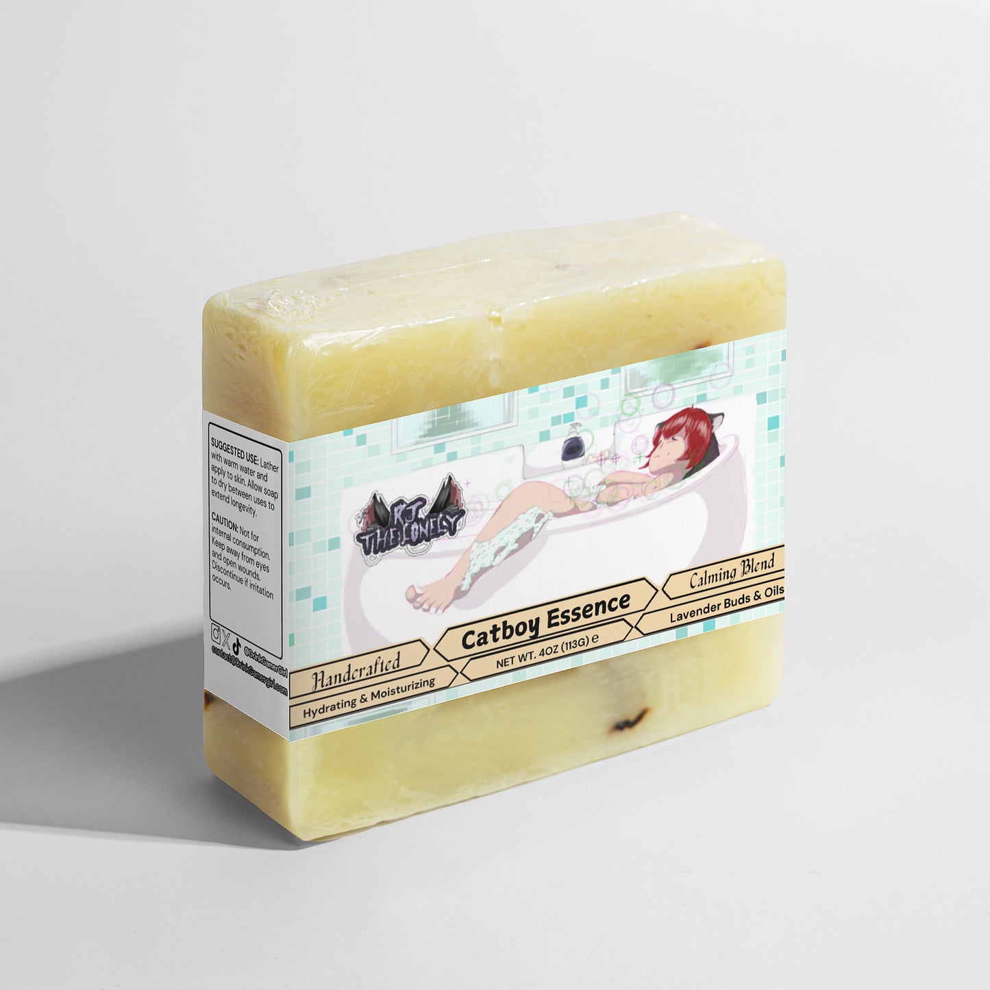 RJ_TheLonelyVT - Catboy Essence Calming Lavender Soap