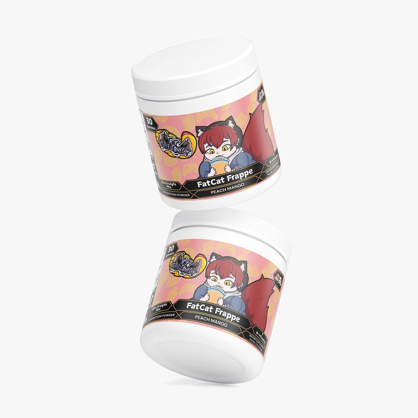 RJ_TheLonelyVT - FatCat Frappe Hydration Powder (Peach Mango)