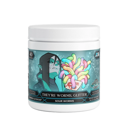 Pren - They're Worms, Glitter Focus Powder (Sour Worms)