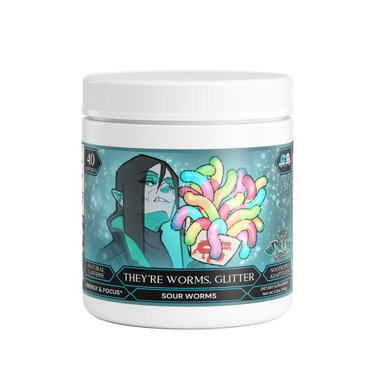 Pren - They're Worms, Glitter Focus Powder (Sour Worms)
