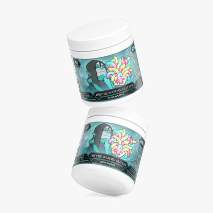 Pren - They're Worms, Glitter Focus Powder (Sour Worms)