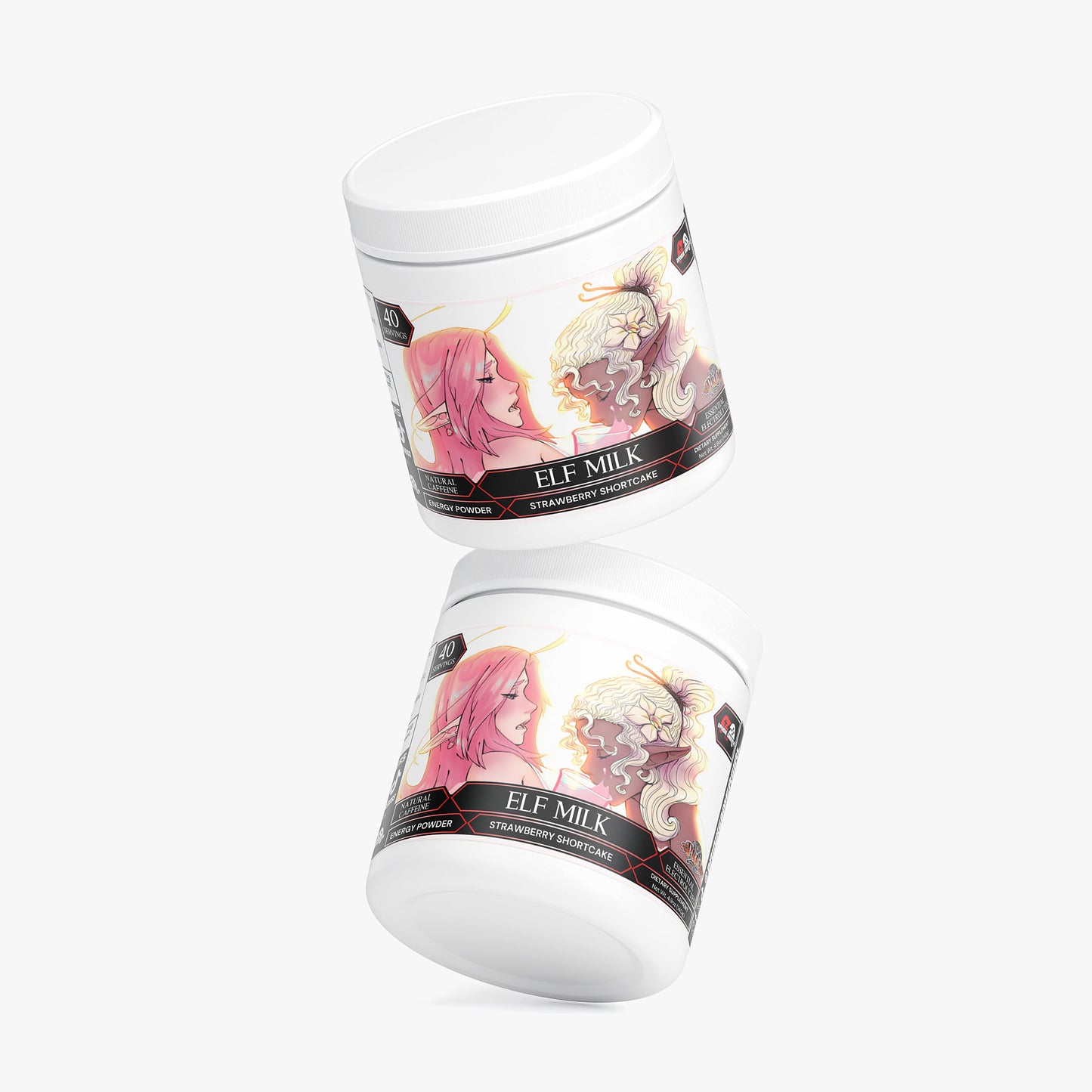 Pren - Elf Milk Energy Powder (Strawberry Shortcake)