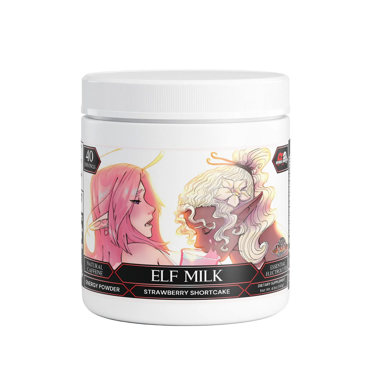 Pren - Elf Milk Energy Powder (Strawberry Shortcake)