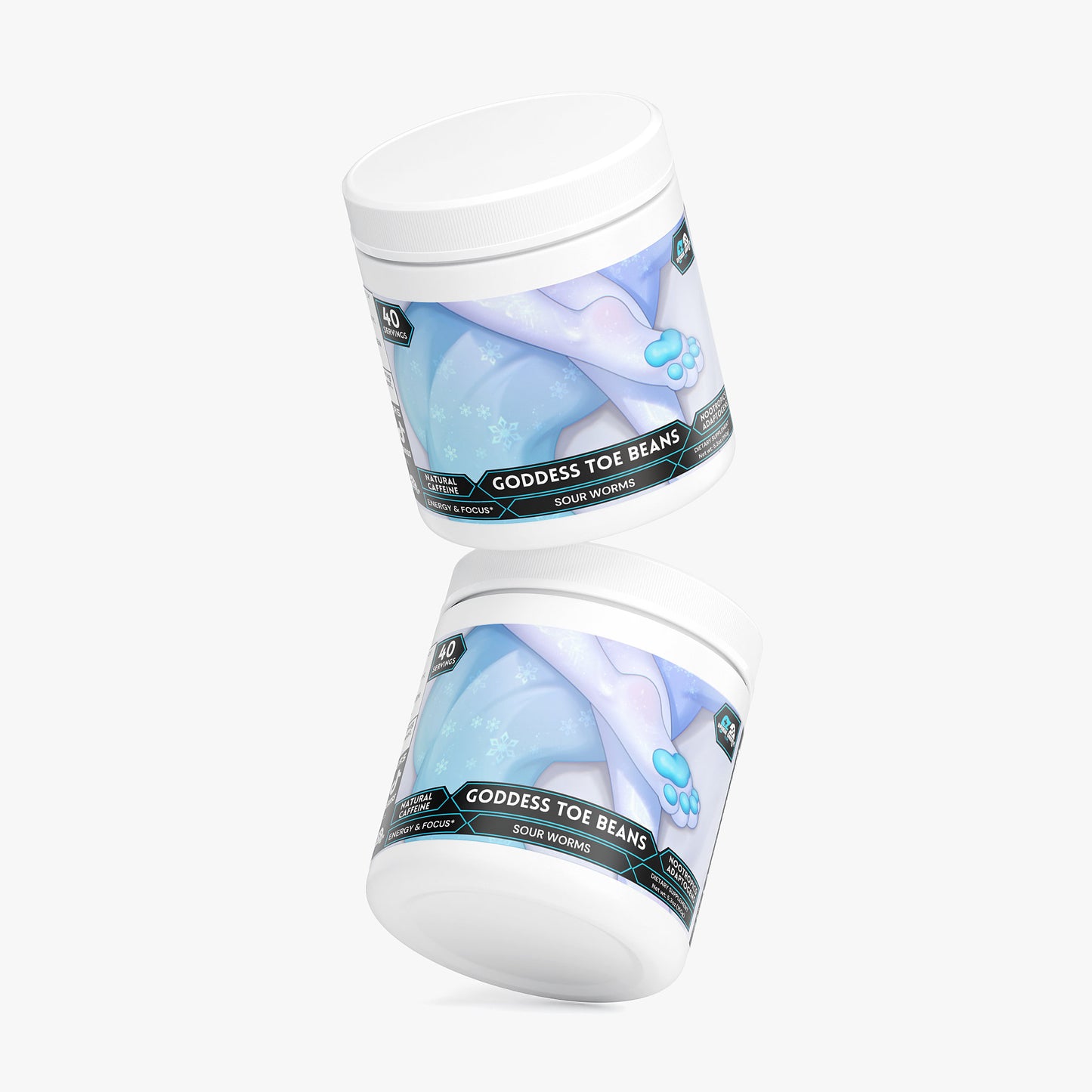 Honeybumz - Goddess Toe Beans Focus Powder (Sour Worms)