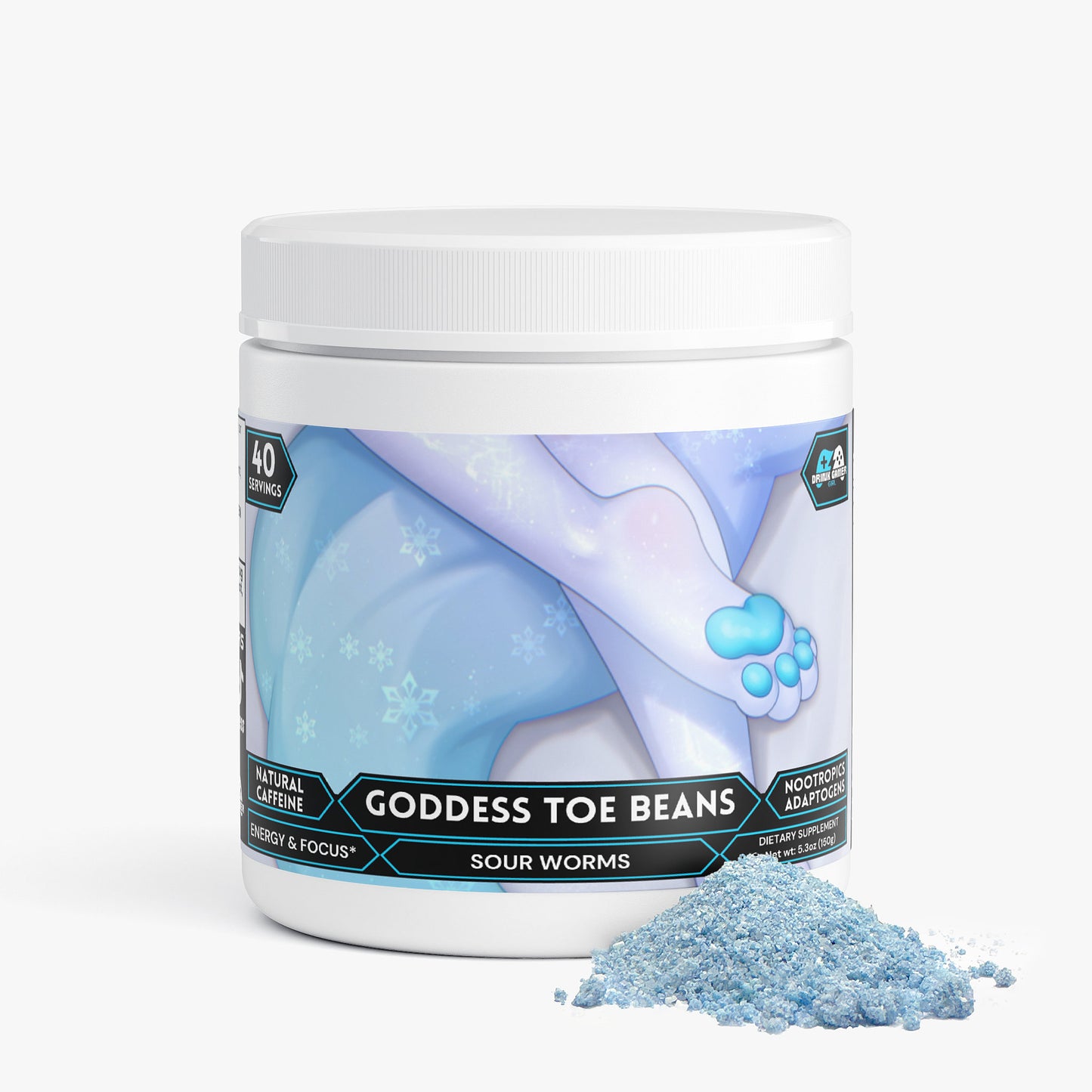 Honeybumz - Goddess Toe Beans Focus Powder (Sour Worms)