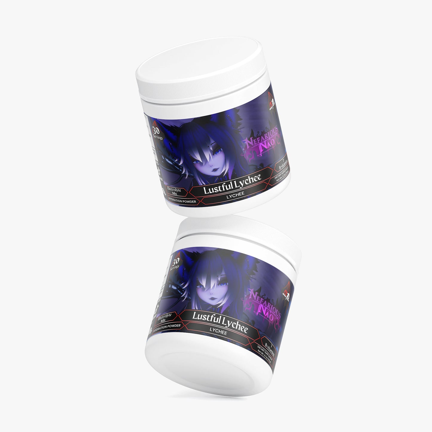 Nefarious Nao - Lustful Lychee Hydration Powder (Lychee)