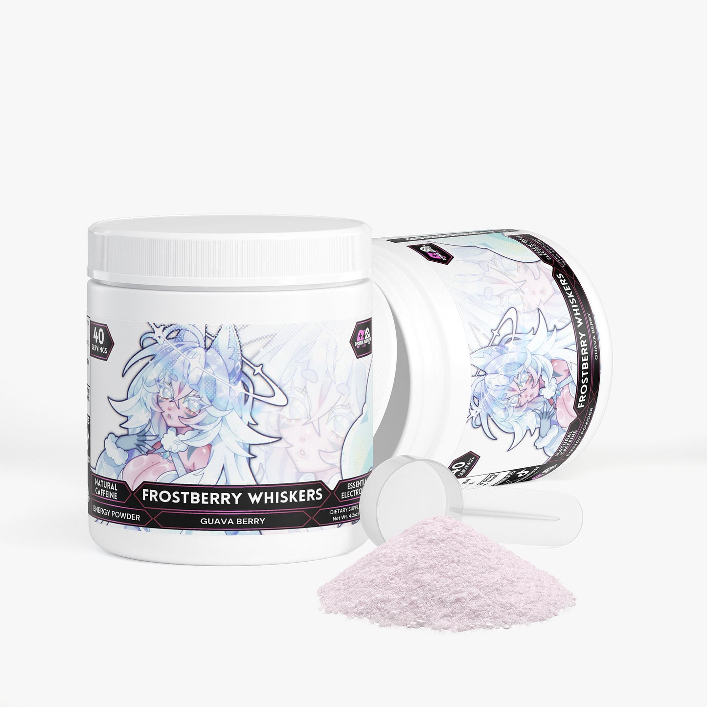 Honeybumz - Frostberry Whiskers Energy Powder (Guava Berry)