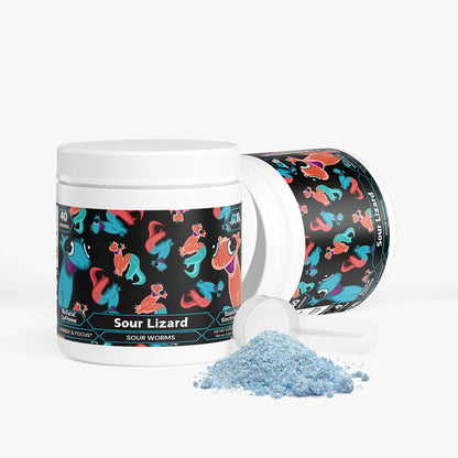 Sour Lizard - Focus Powder (SOUR Blue Raspberry Berry Punch)