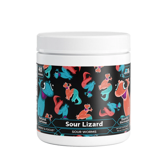Sour Lizard - Focus Powder (SOUR Blue Raspberry Berry Punch)