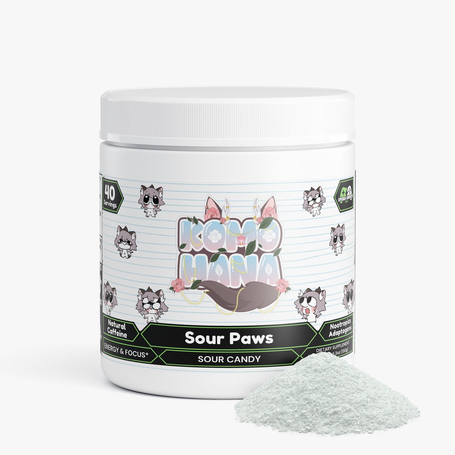 KomohanaVT - Sour Paws Focus Powder (Sour Candy)