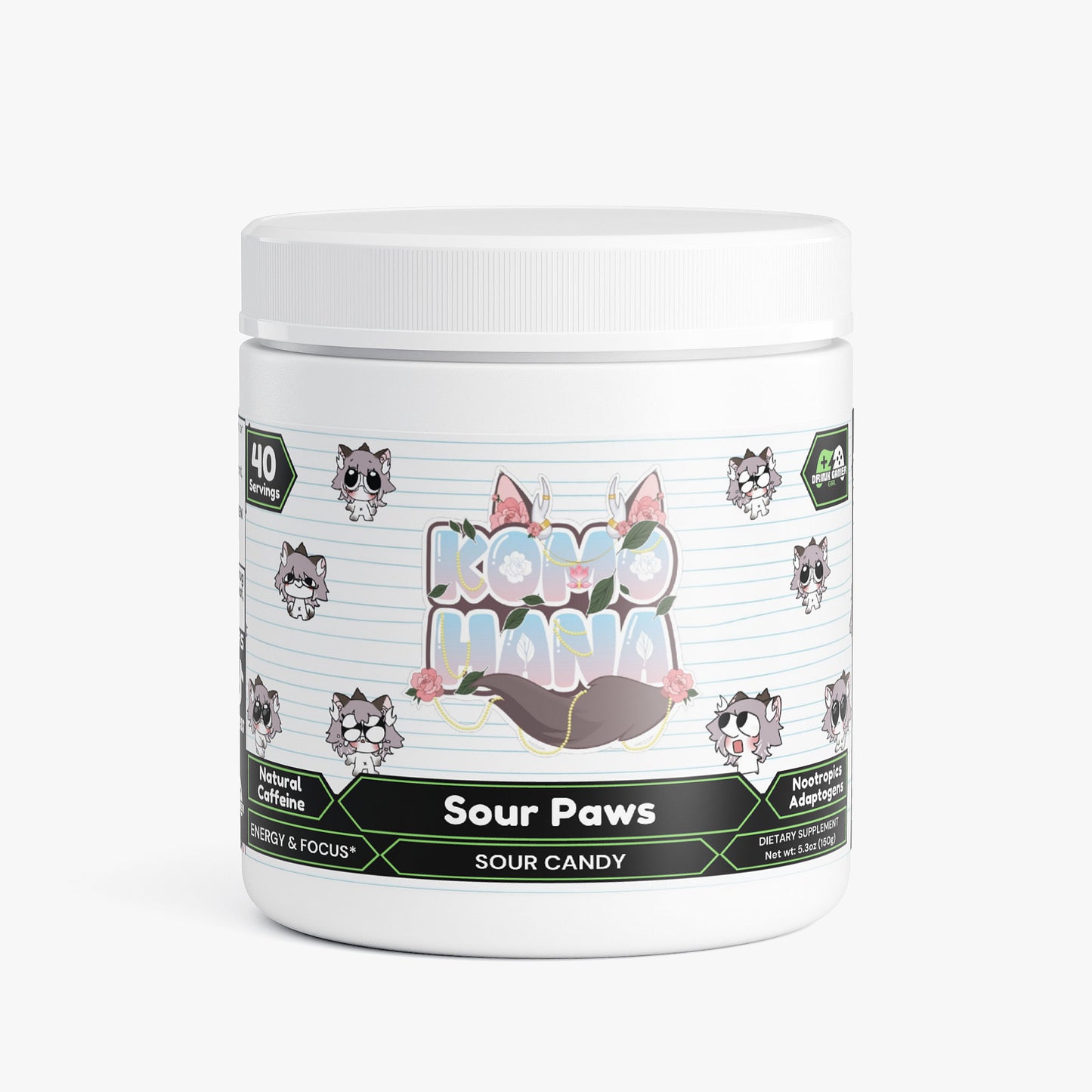 KomohanaVT - Sour Paws Focus Powder (Sour Candy)