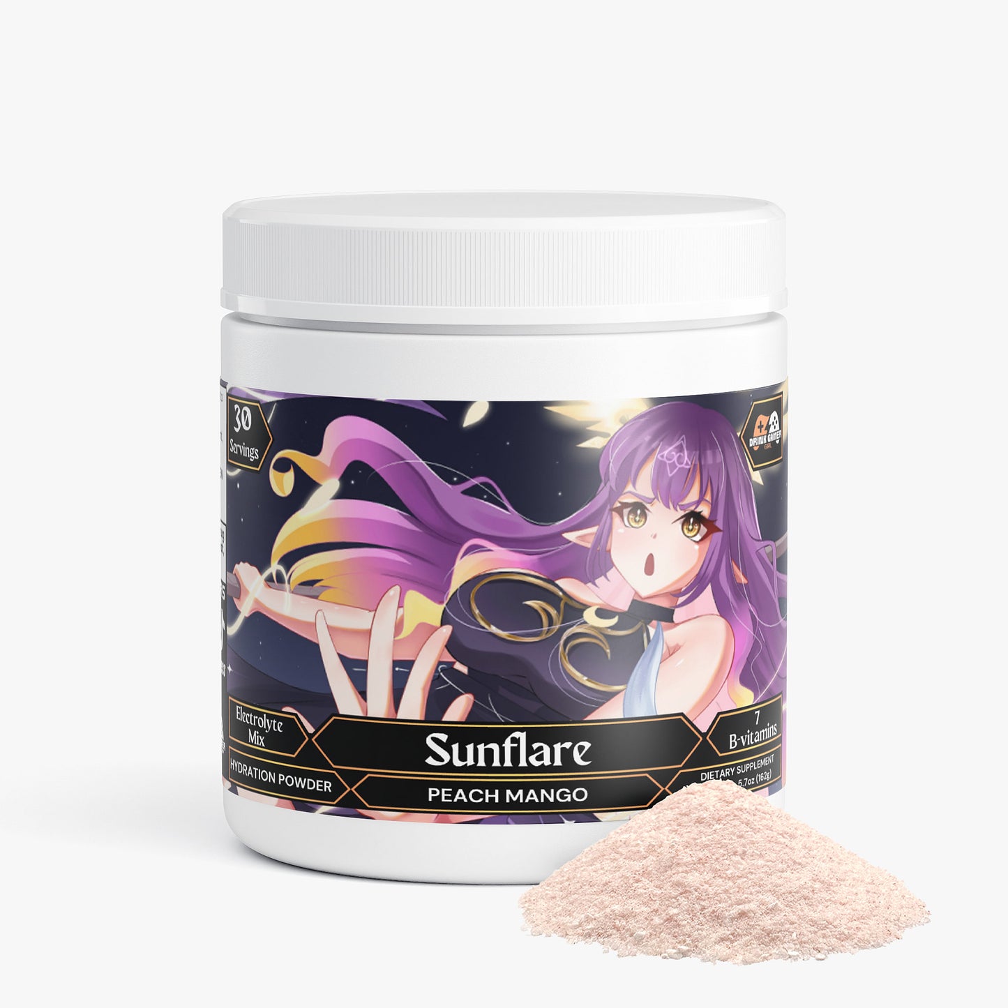 Aika Amanai - Sunflare Hydration Powder (Peach Mango)