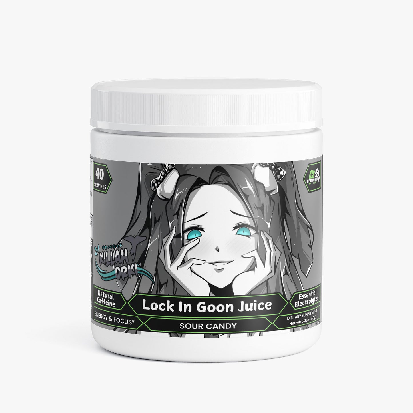 Killah Orki - Lock In Goon Juice Focus Powder (Sour Candy)