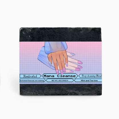 BeamingEyedBunny - Mana Cleanse Charcoal Soap