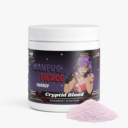 Wampus Fierce - Cryptid Blood Energy Powder (Strawberry Shortcake)