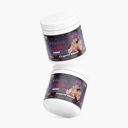 Wampus Fierce - Cryptid Blood Energy Powder (Strawberry Shortcake)