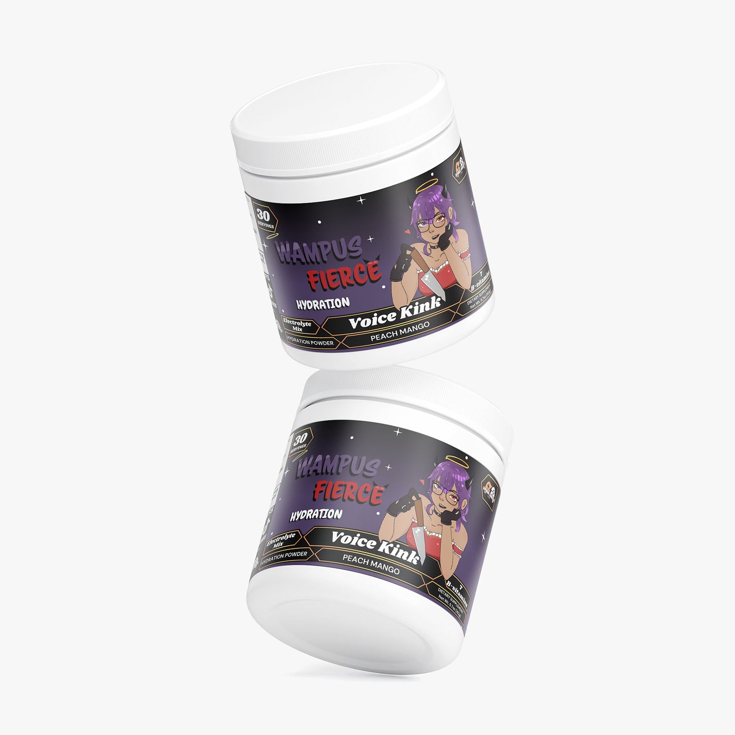 Wampus Fierce - Voice Kink Hydration Powder (Peach Mango)