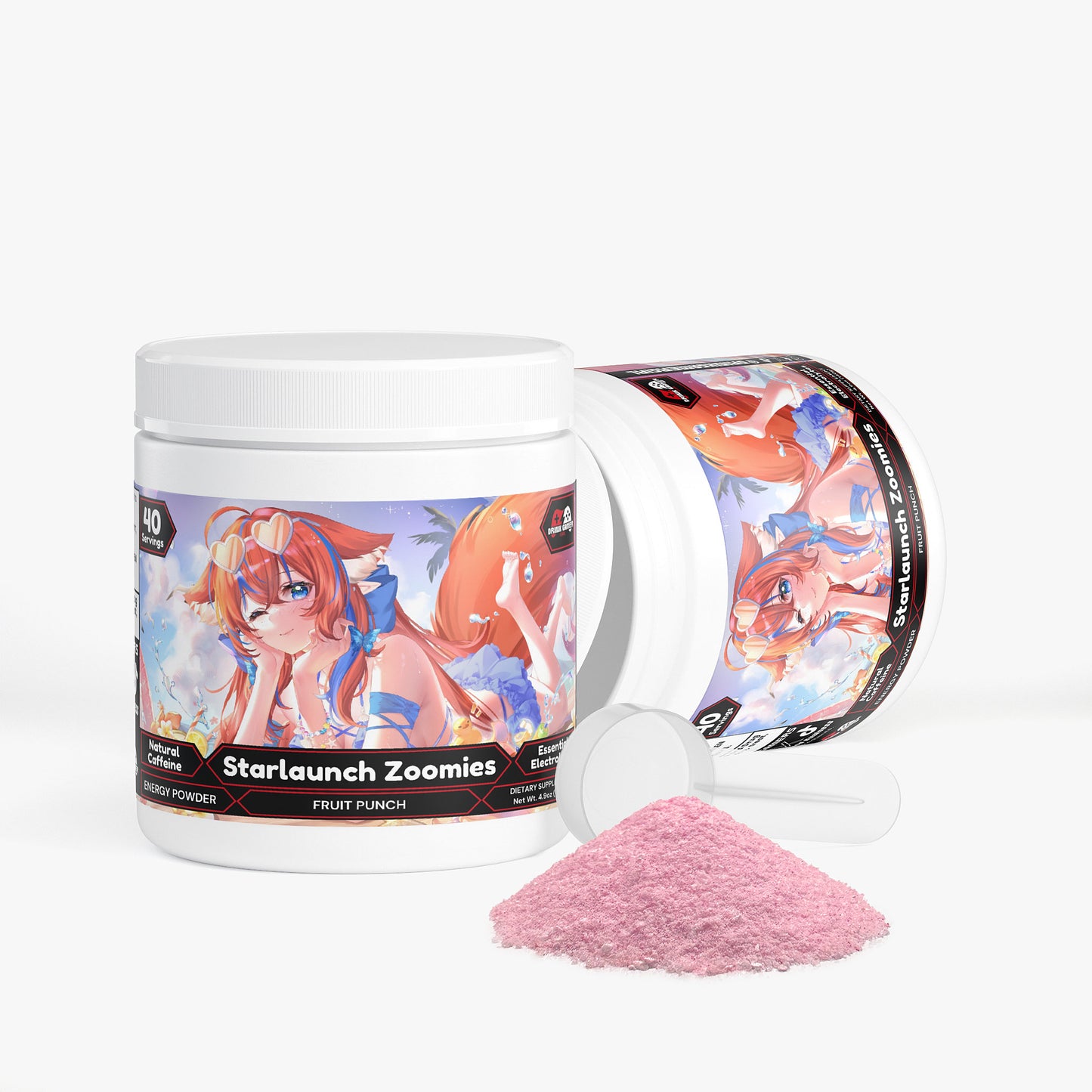 Starcat Tailchaser - Starlaunch Zoomies Energy Powder (Fruit Punch)