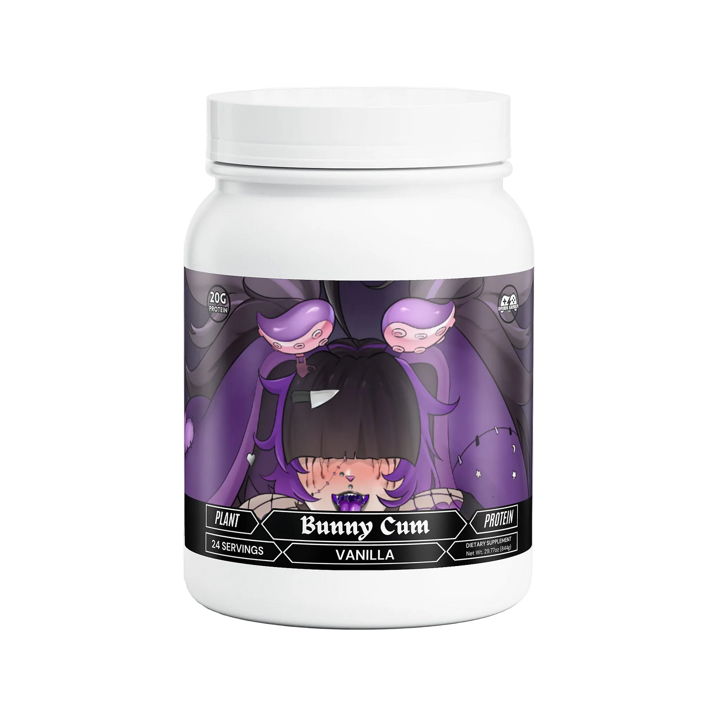 GothyBunz - Bunny Cum Plant Protein (Vanilla)