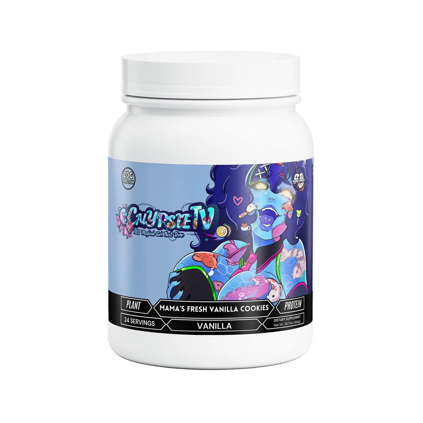 CalypsieTV - Mama’s Fresh Vanilla Cookies Plant Protein (Vanilla)