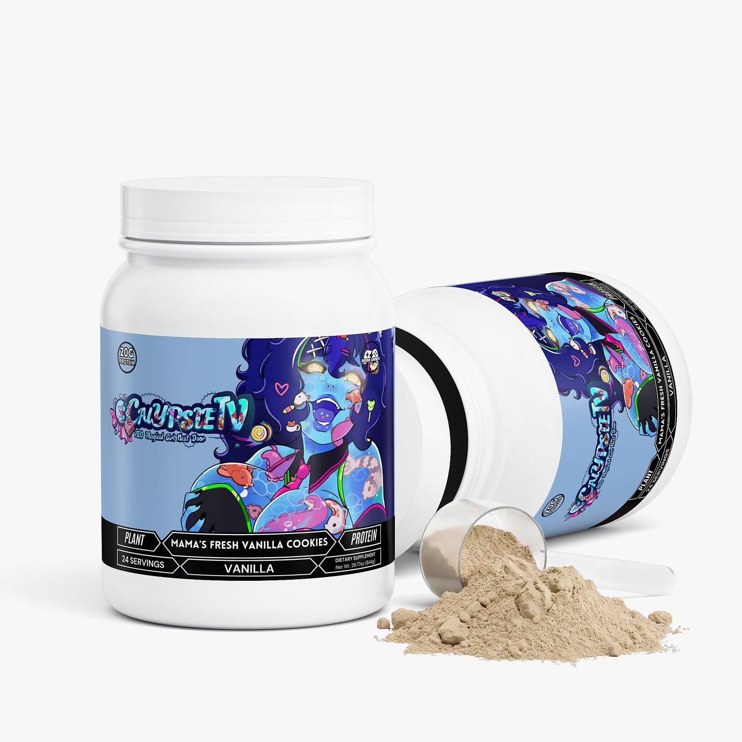 CalypsieTV - Mama’s Fresh Vanilla Cookies Plant Protein (Vanilla)