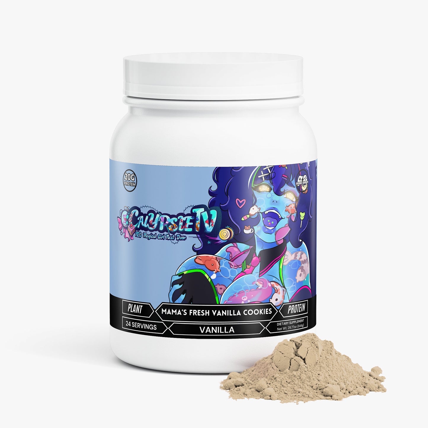 CalypsieTV - Mama’s Fresh Vanilla Cookies Plant Protein (Vanilla)