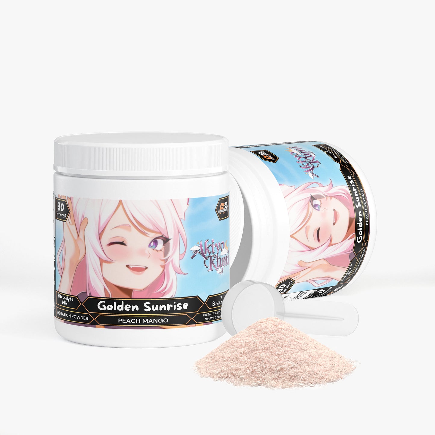 Akiyo Kumi - Golden Sunrise Hydration Powder (Peach Mango)
