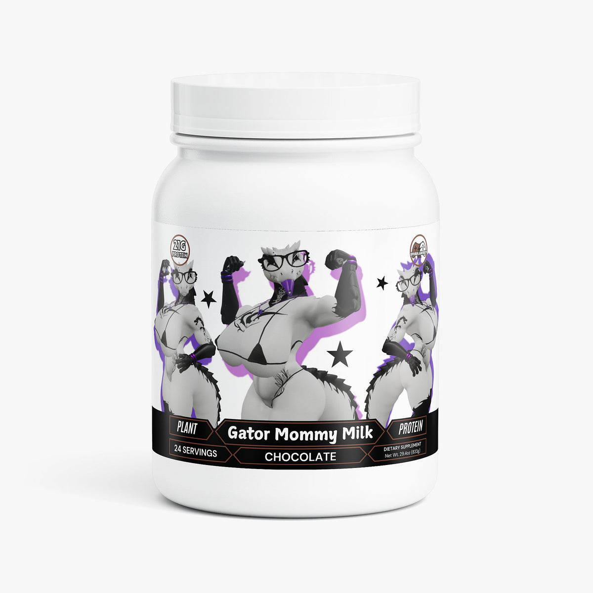 LivvyTheGhoul - Gator Mommy Milk Plant Protein (Chocolate)