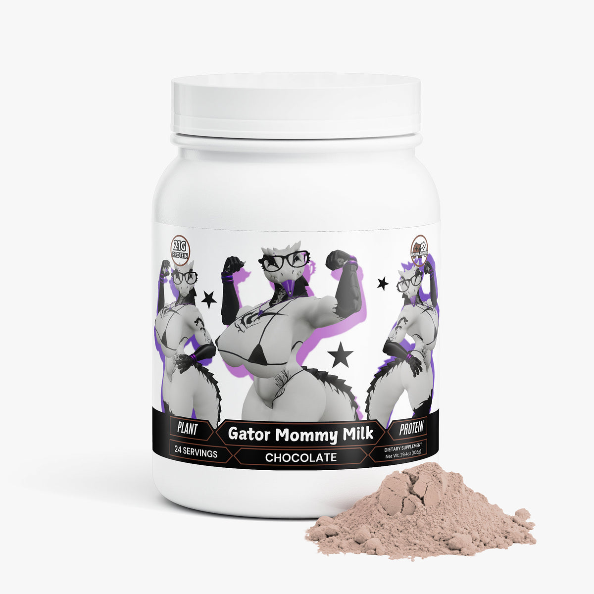 LivvyTheGhoul - Gator Mommy Milk Plant Protein (Chocolate)