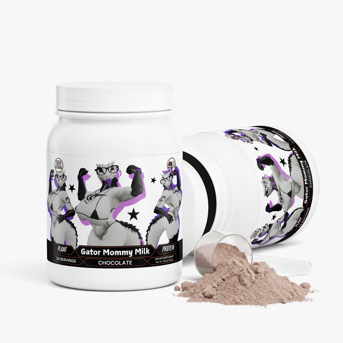 LivvyTheGhoul - Gator Mommy Milk Plant Protein (Chocolate)