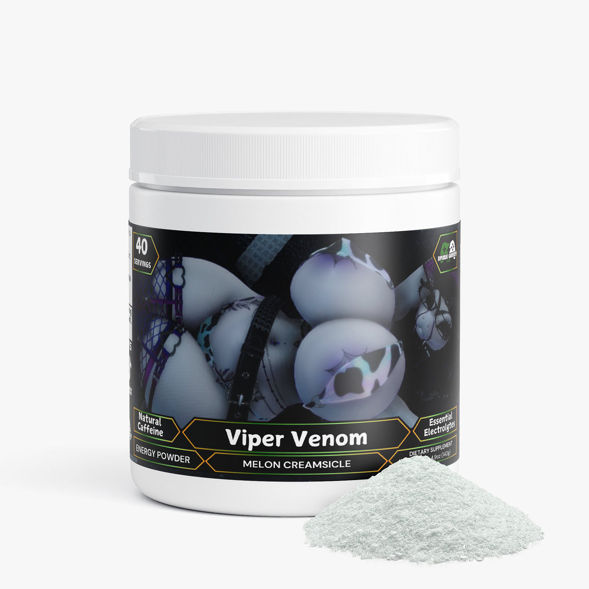 LivvyTheGhoul - Viper Venom Energy Powder (Melon Creamsicle)