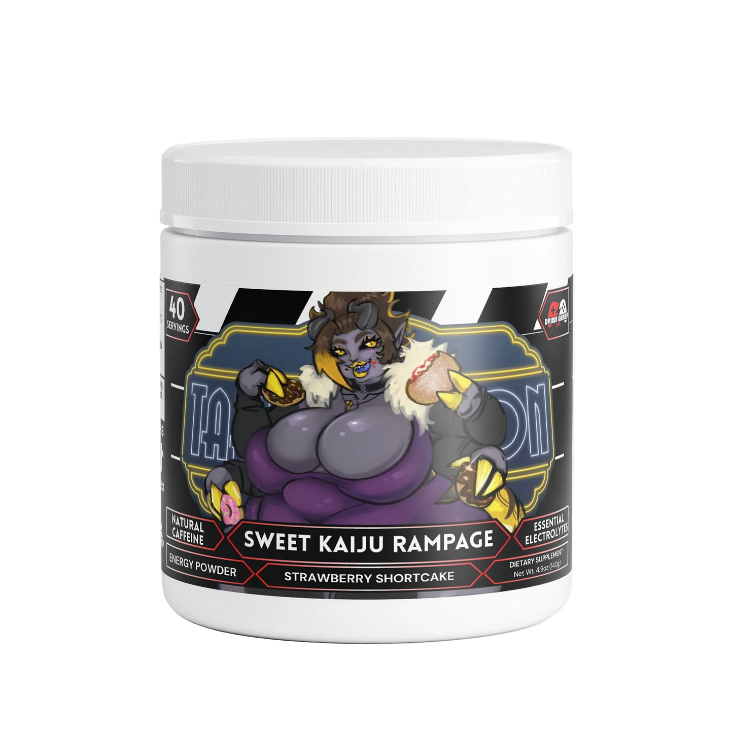 Take2Action - Sweet Kaiju Rampage Energy Powder (Strawberry Shortcake)