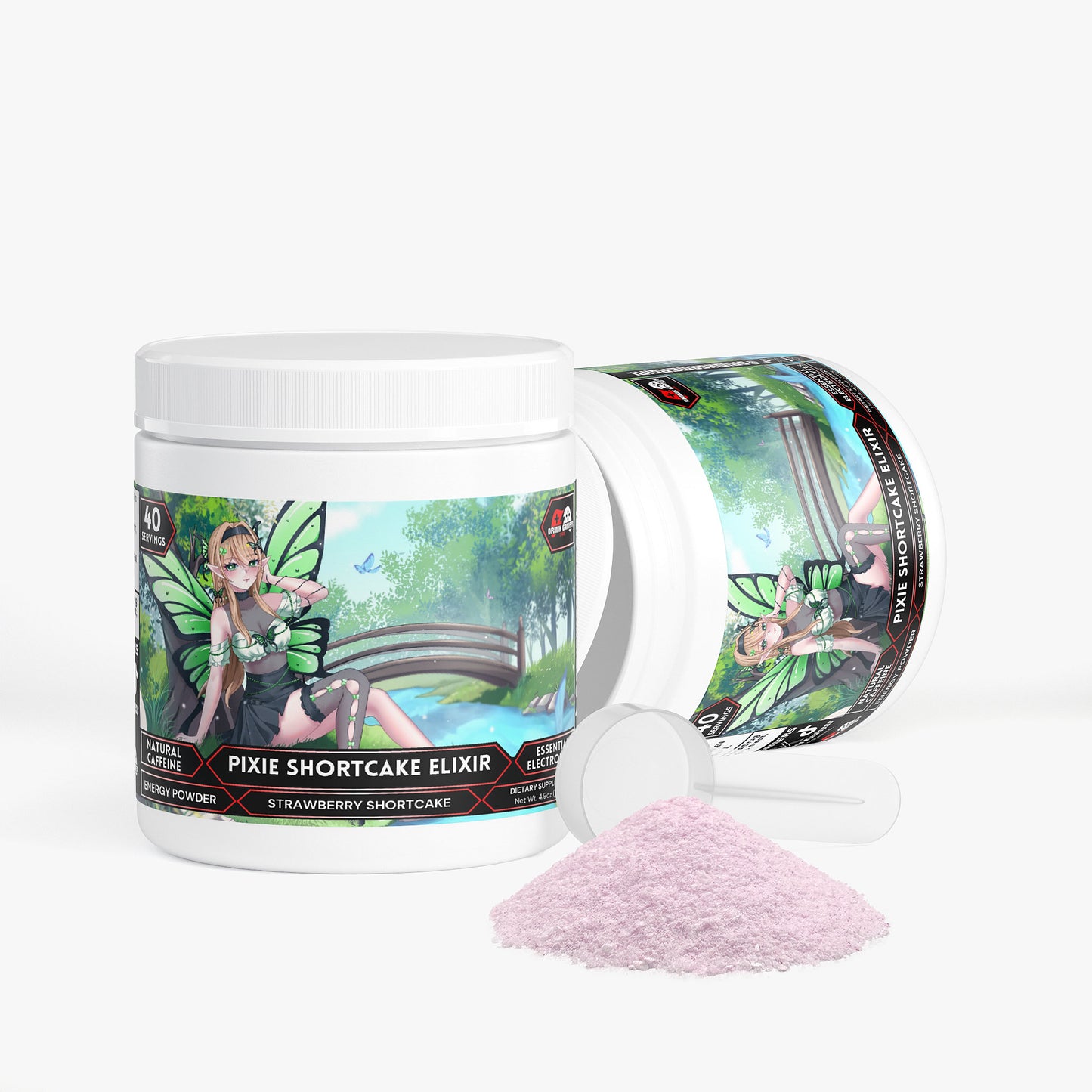 Sighcodelics - Pixie Shortcake Elixir Energy Powder (Strawberry Shortcake)
