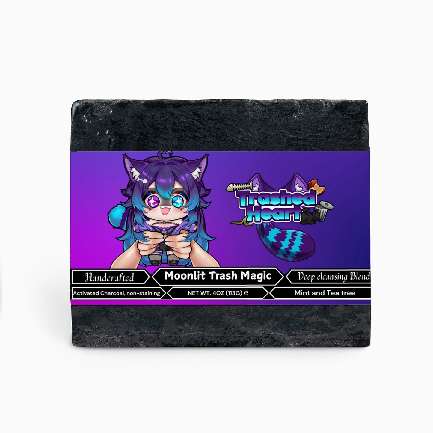 TrashedHeart - Moonlit Trash Magic Charcoal Soap