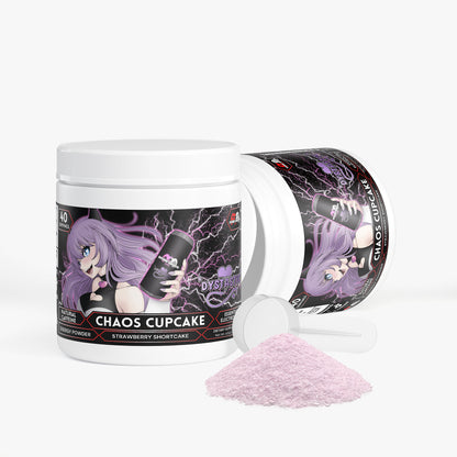 Dystastic - Chaos Cupcake Energy Powder (Strawberry Shortcake)