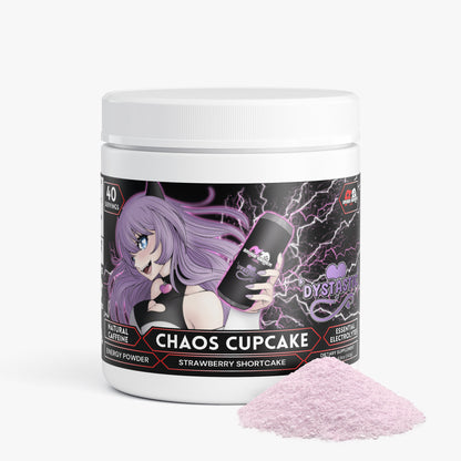 Dystastic - Chaos Cupcake Energy Powder (Strawberry Shortcake)