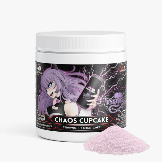 Dystastic - Chaos Cupcake Energy Powder (Strawberry Shortcake)