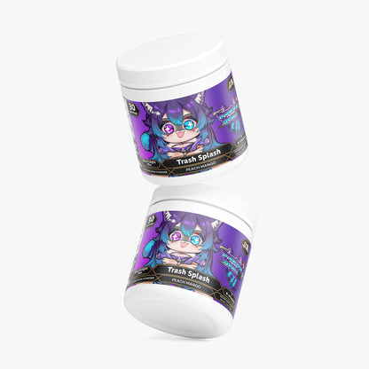 TrashedHeart - Trash Splash Hydration Powder (Peach Mango)