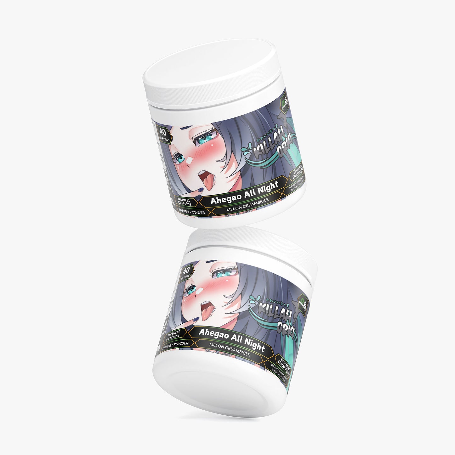Killah Orki - Ahegao All Night Energy Powder (Melon Creamsicle)
