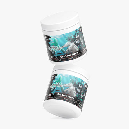 Akhi Luta - Sea Wolf Storm Energy Powder (Lychee Splash Energy)