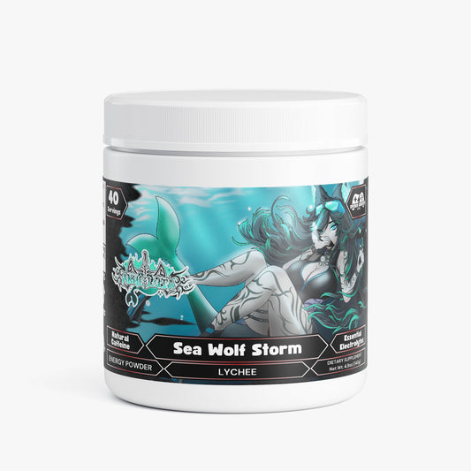 Akhi Luta - Sea Wolf Storm Energy Powder (Lychee Splash Energy)