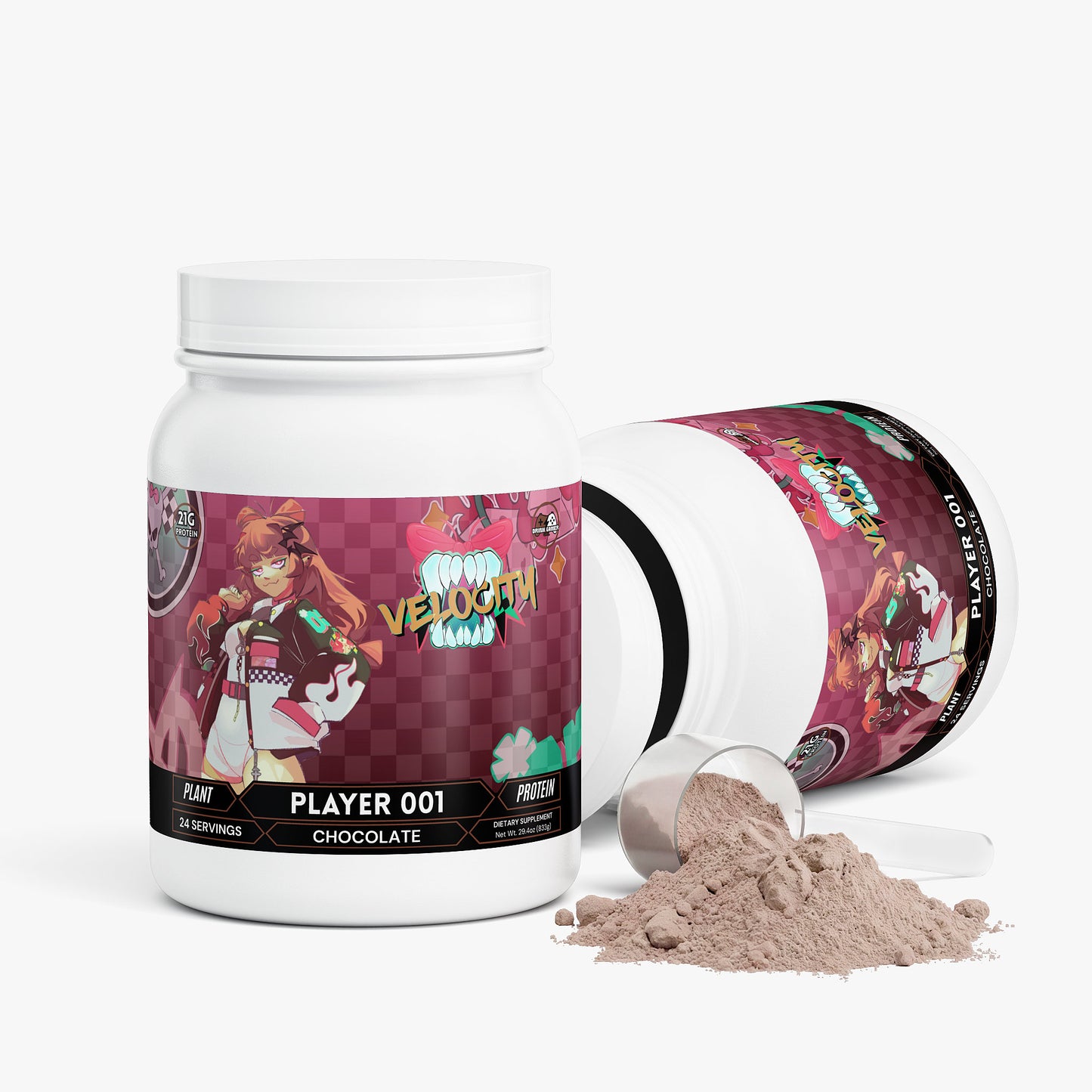 Velocity - Player 001 Plant Protein (Chocolate)
