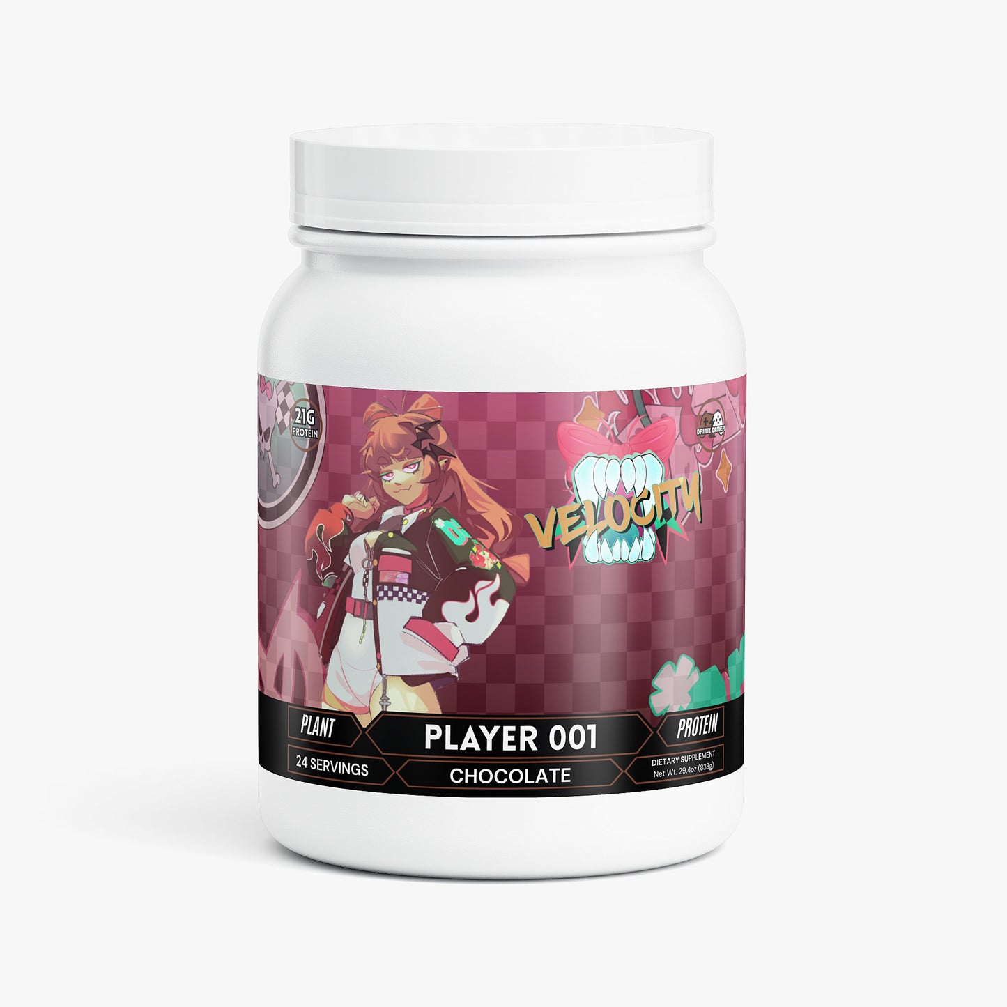 Velocity - Player 001 Plant Protein (Chocolate)