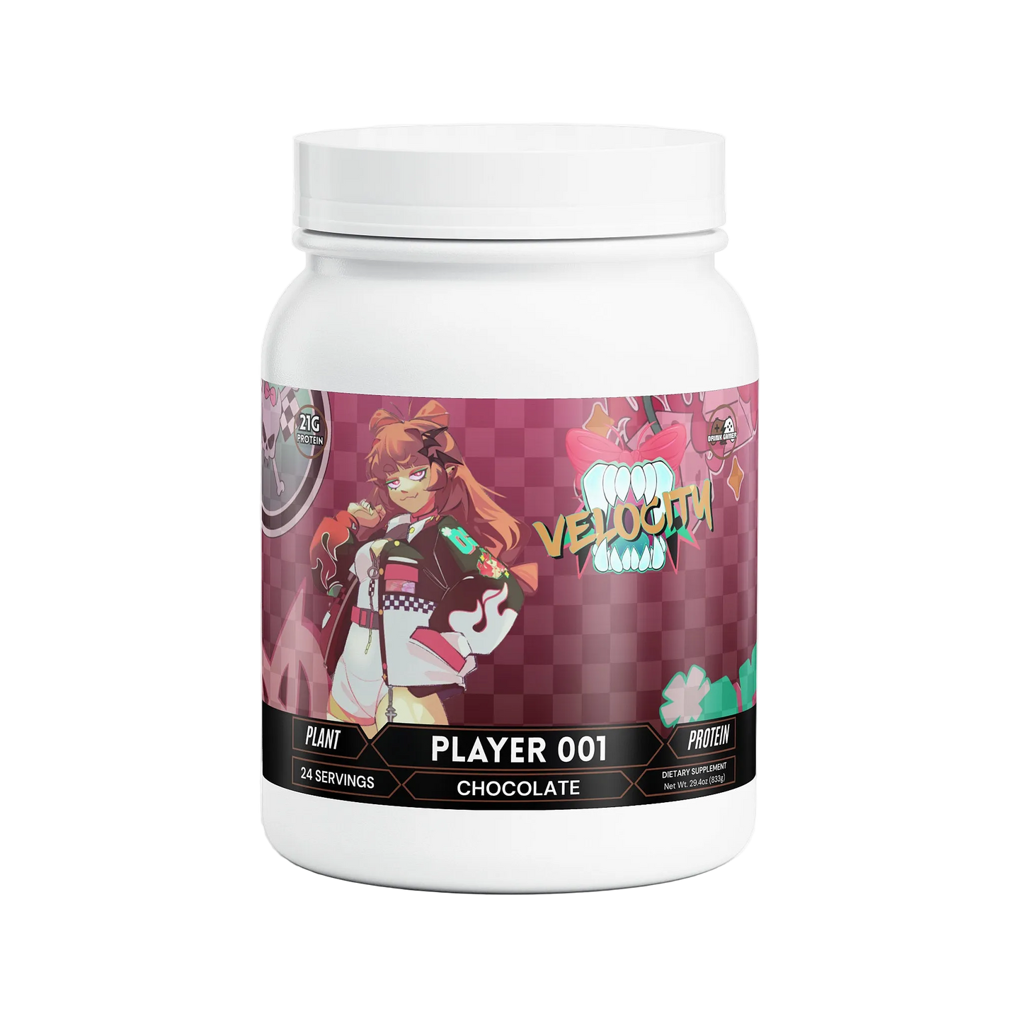 Velocity - Player 001 Plant Protein (Chocolate)