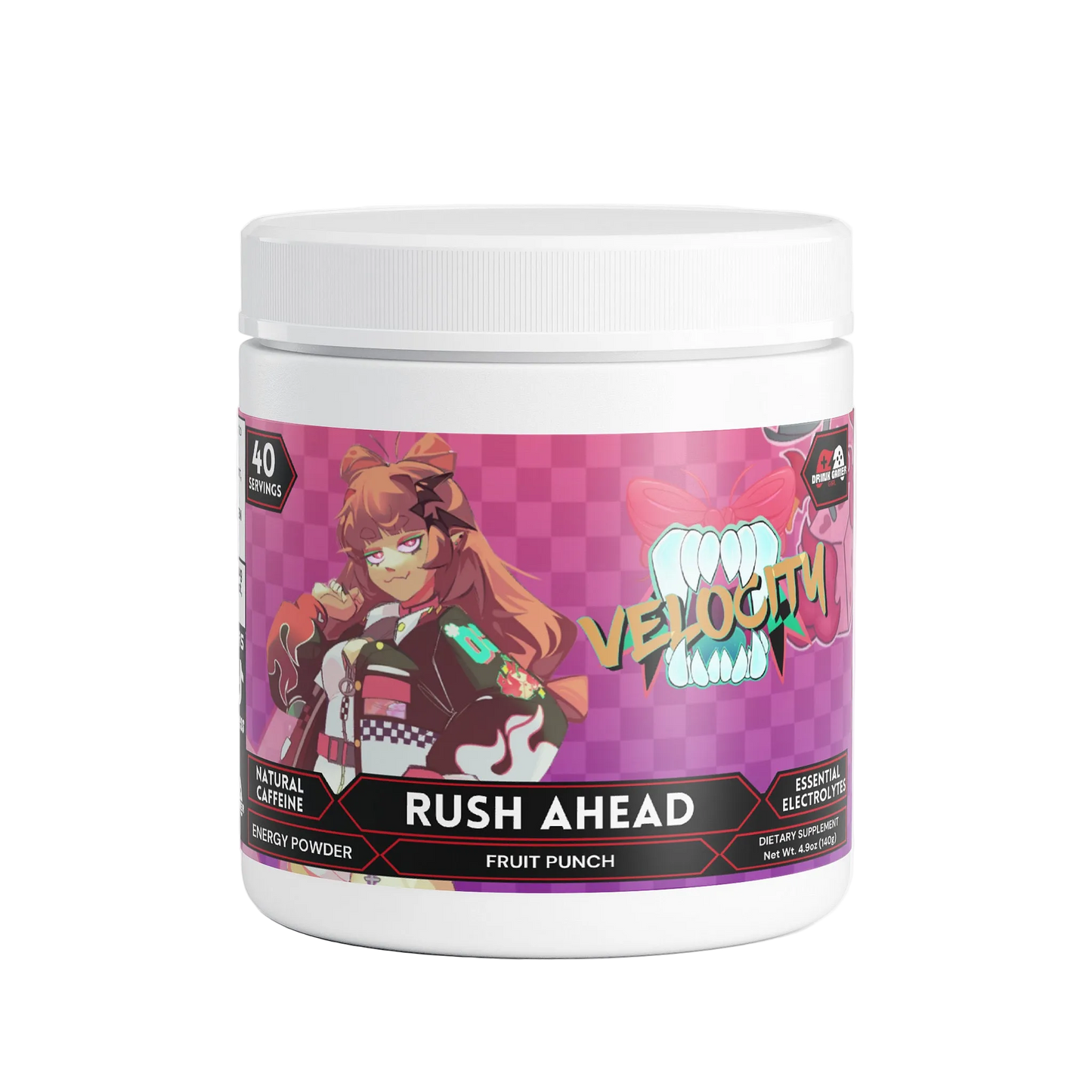 Velocity - Rush Ahead Energy Powder (Fruit Punch)